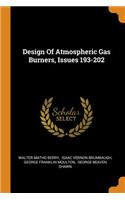 Design of Atmospheric Gas Burners, Issues 193-202