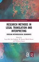 Research Methods in Legal Translation and Interpreting