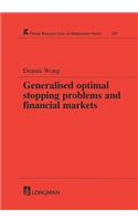 Generalized Optimal Stopping Problems and Financial Markets