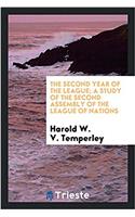 THE SECOND YEAR OF THE LEAGUE; A STUDY O