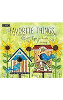 Favorite Things 2018 Calendar (Deluxe Wall)