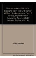 Shakespearean Criticism