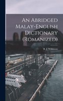 Abridged Malay-English Dictionary (romanized)