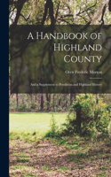 Handbook of Highland County