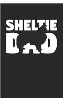 Sheltie Notebook 'Sheltie Dad' - Gift for Dog Lovers - Sheltie Journal: Medium College-Ruled Journey Diary, 110 page, Lined, 6x9 (15.2 x 22.9 cm)