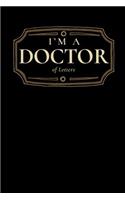 I'm a Doctor of Letters