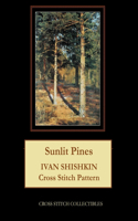 Sunlit Pines: Ivan Shishkin Cross Stitch Pattern