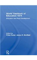 World Yearbook of Education 1974
