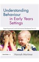 Understanding Behaviour in Early Years Settings