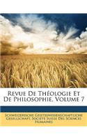 Revue De Théologie Et De Philosophie, Volume 7