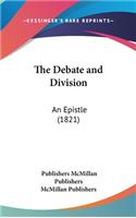 The Debate and Division: An Epistle (1821)