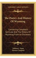 Poetry And History Of Wyoming
