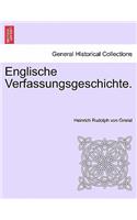 Englische Verfassungsgeschichte.