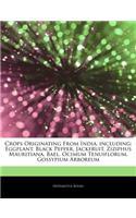 Articles on Crops Originating from India, Including: Eggplant, Black Pepper, Jackfruit, Ziziphus Mauritiana, Bael, Ocimum Tenuiflorum, Gossypium Arbor