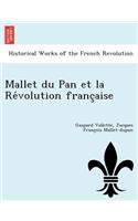 Mallet Du Pan Et La Re Volution Franc Aise
