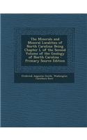 The Minerals and Mineral Localities of North Carolina