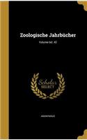 Zoologische Jahrbucher; Volume Bd. 42