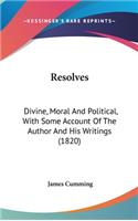 Resolves