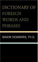 Dictionary of Foreign Words and Phrases