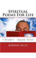 Spiritual Poems For Life