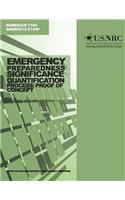 Emergency Preparedness Significance Quantification Process