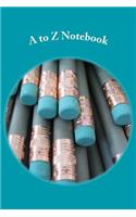 A to Z Notebook