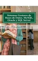 Sistemas Gestores de Bases de Datos. Mysql, Oracle Y SQL Server