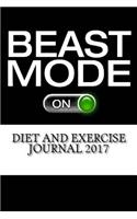Diet and Exercise Journal 2017