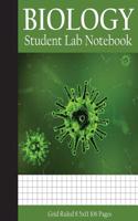 Biology: Student Lab Notebook for Science Student / College / Research - 8.5x11 Large Print (1/4 Inch Per Square) 106 Pages (Co