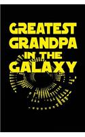 Greatest Grandpa In The Galaxy: Lined Journal Notebook