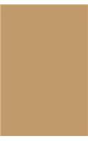 Journal Fallow Brown Color Simple Plain Fallow Brown