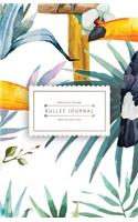 Bullet Journal Beyond the Soul: Tropical Bird Journal - 130 Dot Grid Pages - High Inspiring Creative Design Idea