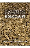 Teaching and Studying the Holocaust (PB)