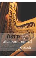 harp notebook, journal