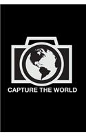 Capture the world: 6x9 Photography - lined - ruled paper - notebook - notes