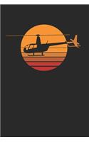 R44 Helicopter Notebook - Heli Pilot Journal Planner