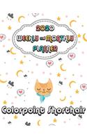 2020 Colorpoint Shorthair Cat Planner