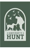 Hunting Season: Praph Paper 5x5 Journal or Notebook (6x9 Inches) with 120 Pages