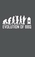 Evolution Of Bbq: Grill Bbq Grillen Dina5 Gepunktet Notizbuch Punkteraster Tagebuch Planer Notizblock Kladde Journal Strazze