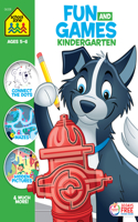 School Zone Fun and Games Kindergarten Activity Workbook