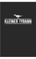 Kleiner Tyrann: Notizbuch, Notizheft, Tagebuch - Geschenk-Idee für Dinosaurier Fans - Dot Grid - A5 - 120 Seiten