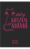 stolze Katzen Mama Kalender 2020