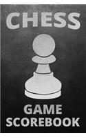 Chess Game Scorebook: 60 Games 80 Moves Score Log Book To Record Players Progress, Moves And Wins I Tournament Chess Player Gift