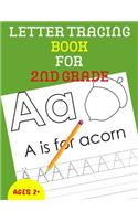 Letter Tracing Book for 2nd Grade