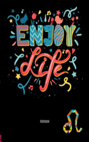 Notebook- Leo Sign: Composition Notebook A mix of college ruled pages with dotted pages.(7 Horoscope)