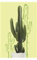 Bullet Journal: Awesome Succulent Bullet Journal - 120-Page 1/4 Inch Dot Grid Cactus Notebook - 6 X 9 Perfect Bound Softcover