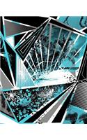 Palm Abstract Geometric Notebook