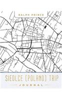 Siedlce (Poland) Trip Journal: Lined Travel Journal/Diary/Notebook with Siedlce (Poland) Map Cover Art