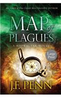 Map of Plagues: Large Print Edition: A Mapwalker Novel