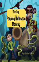 Boy and the Pooping Halloween Monkey